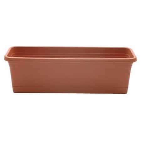 Att Southern ATT Southern 259811 30 in. Light Terra Cotta Wind Box Planter 259811